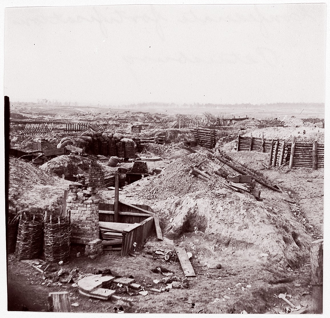 Civil War Battlefield Fortifications