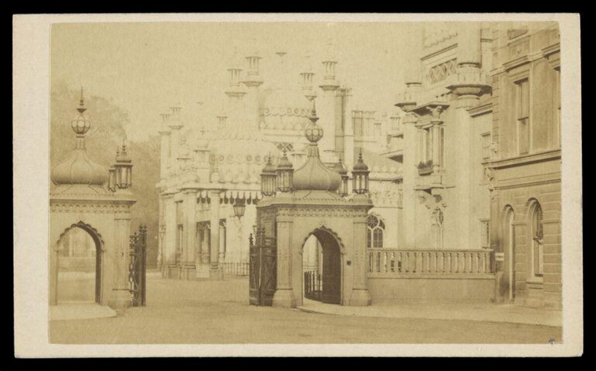 Old Photo of Royal Pavilion Entrance