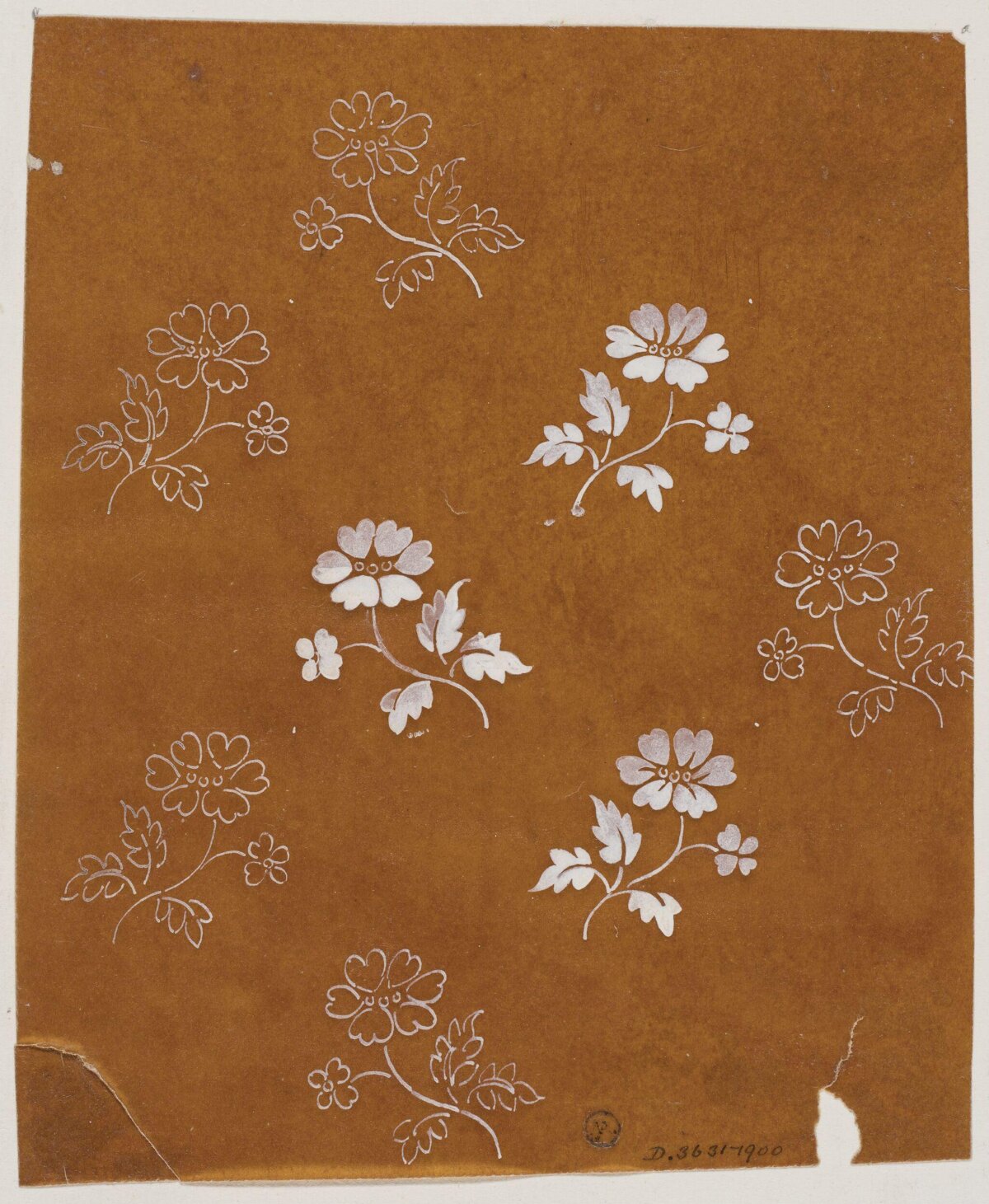 Vintage Floral Pattern Design