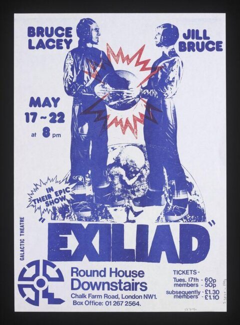 Vintage Exiliad Show Poster