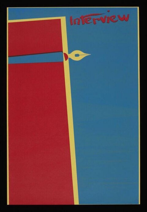 Minimalist Interview Poster