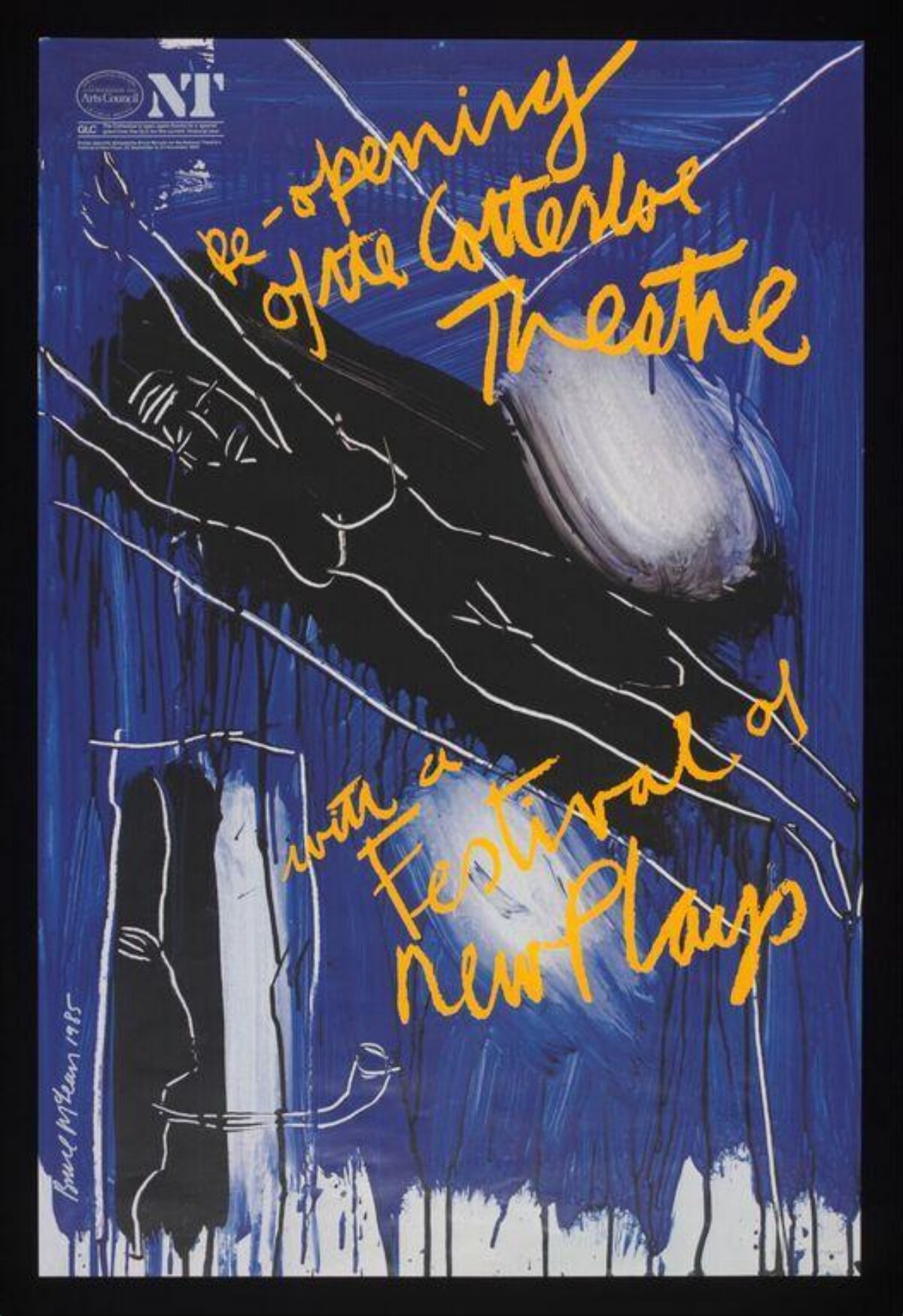 Re-opening Cottesloe Theatre Poster