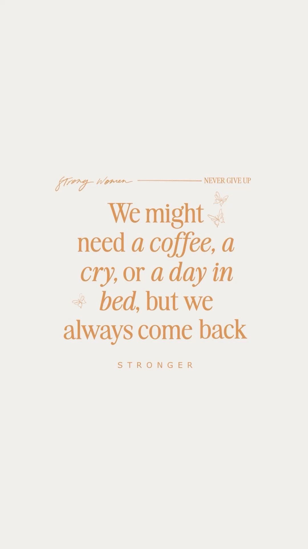 Empowering Quote for Strong Women