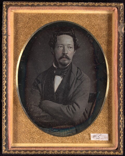 Framed 19th Century Portrait of a Man