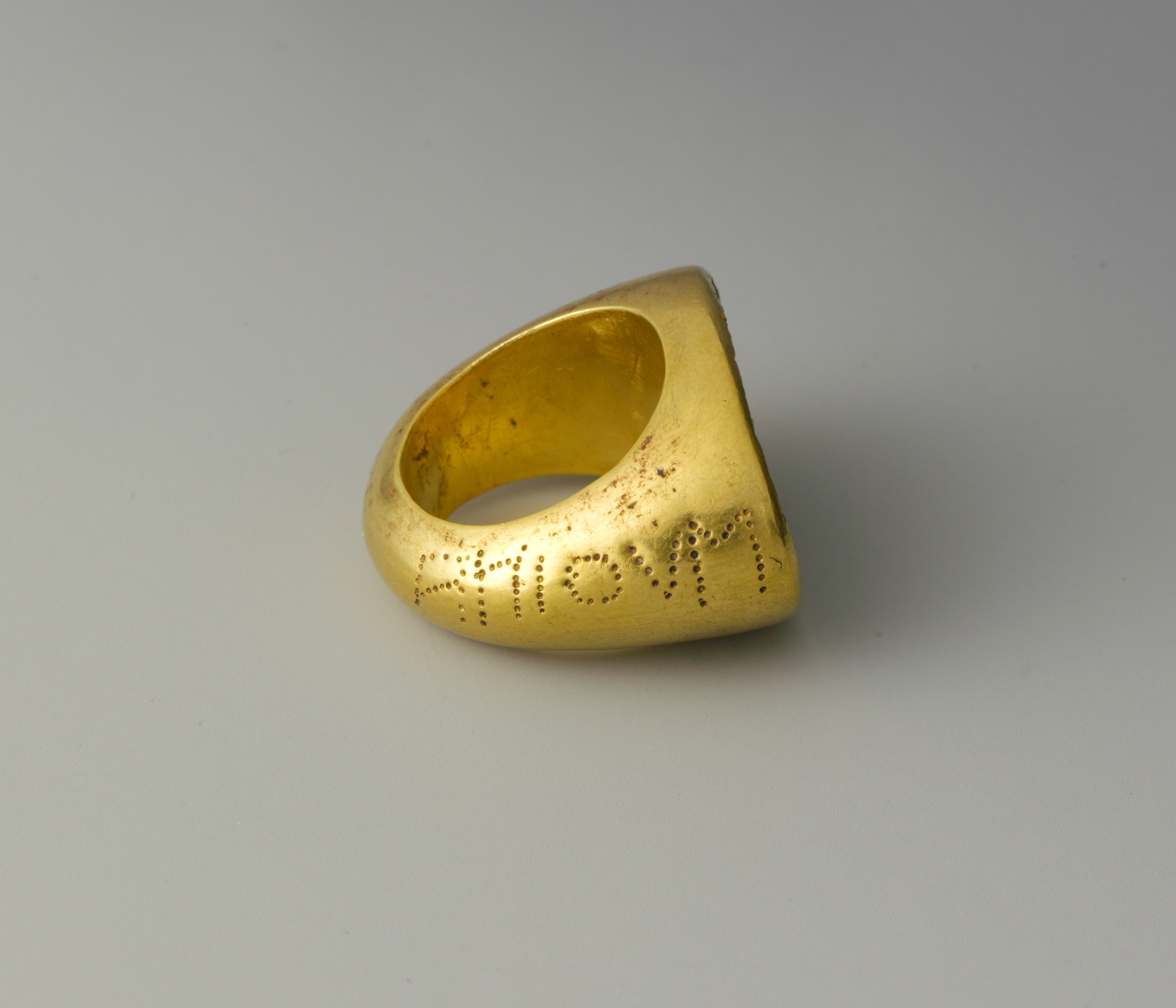 Ancient Inscribed Gold Ring