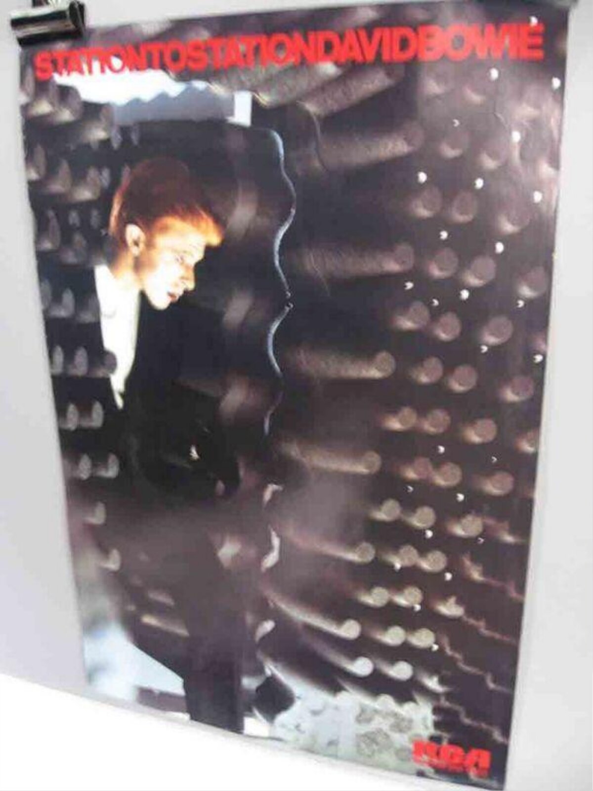 David Bowie Station To Station Poster
