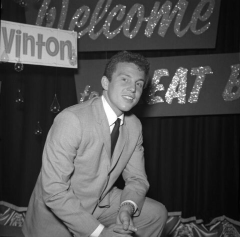 Young Bobby Vinton at Welcome Event