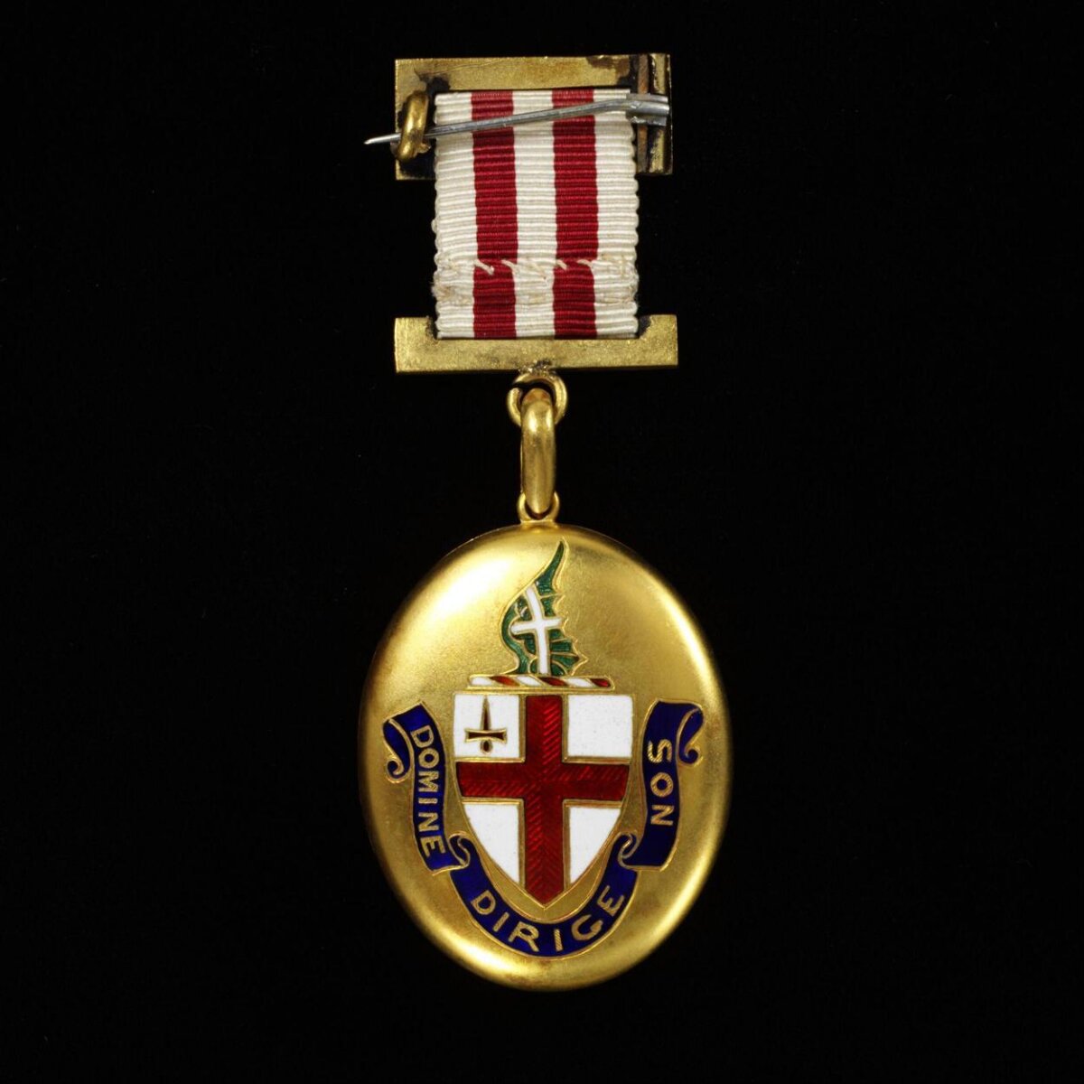 Gold Enamel City of London Medal