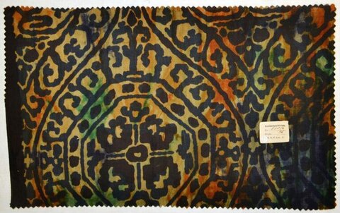 Vintage Printed Textile Sample
