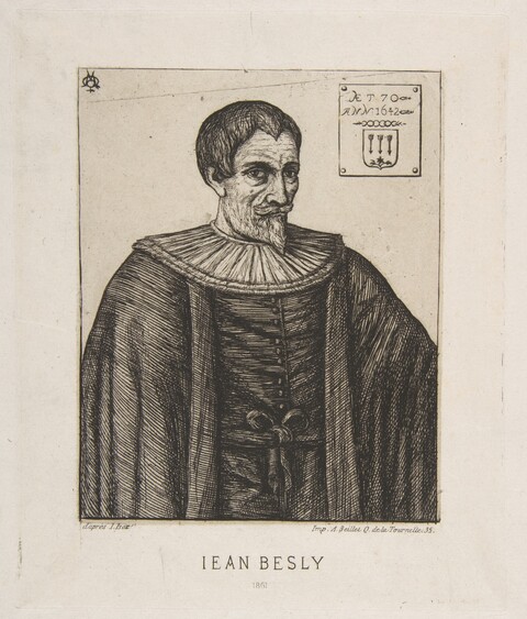 Portrait of Jean Besly