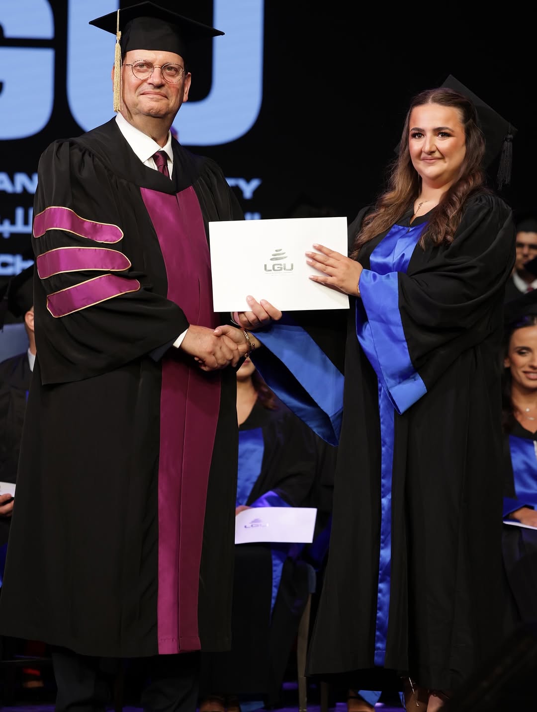 Graduate Receives LGU Diploma
