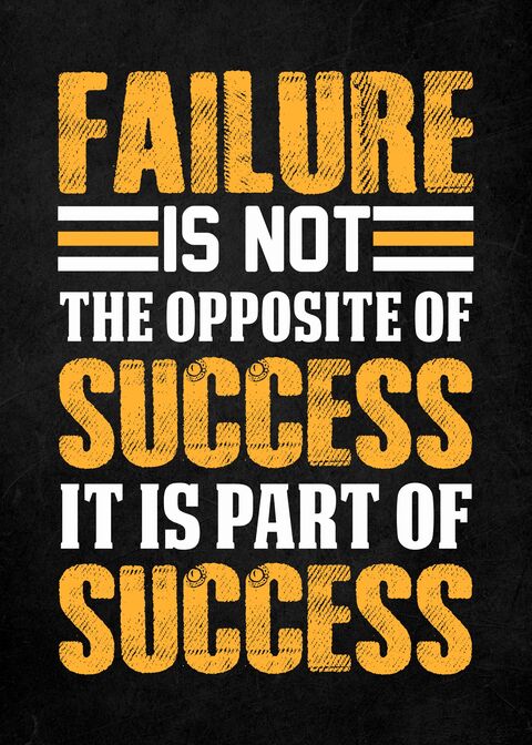 Motivational Quote About Failure and Success