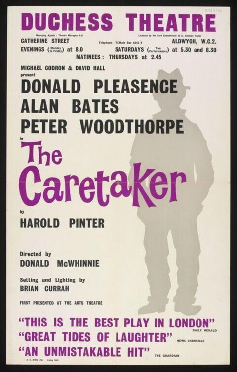 The Caretaker Theatre Poster