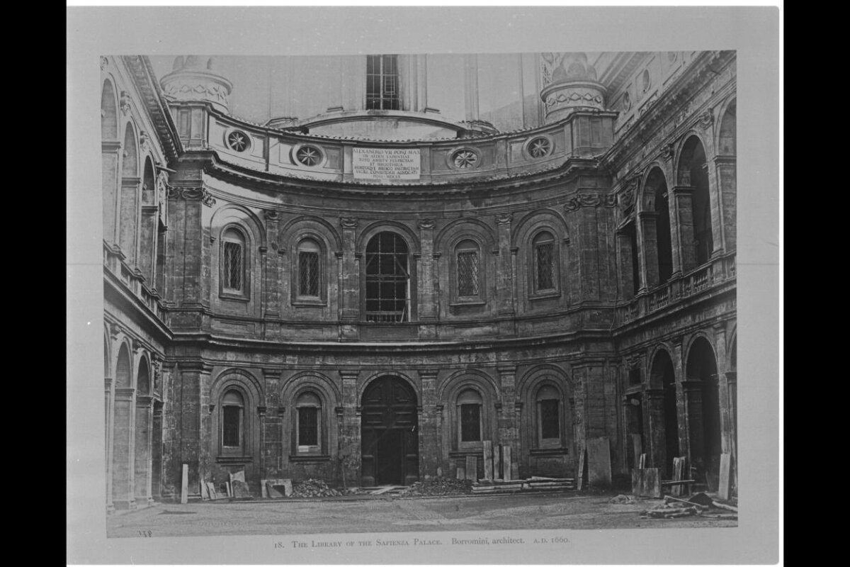 Library of the Sapienza Palace