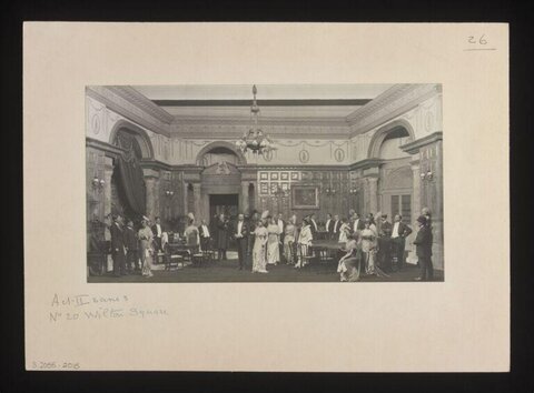 Early 20th Century Stage Play Scene