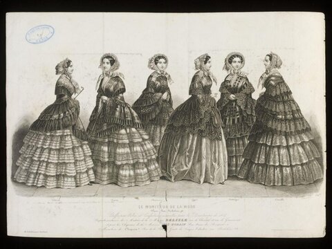 19th Century French Fashion Illustration