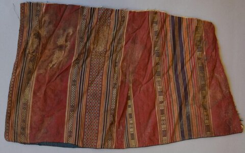 Ancient Striped Woven Textile Fragment