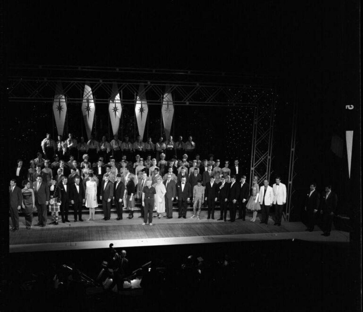 Large Choral Group on Stage