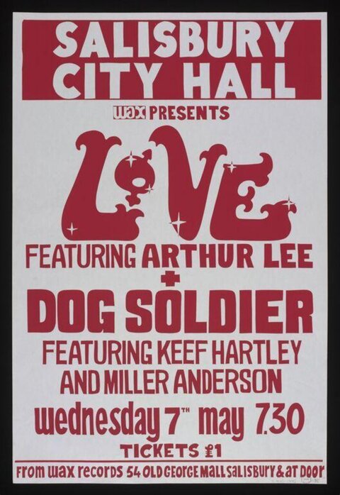 Salisbury City Hall Love Concert Poster