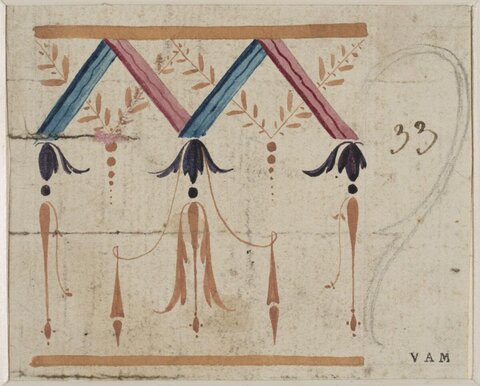Antique Decorative Pattern Sketch