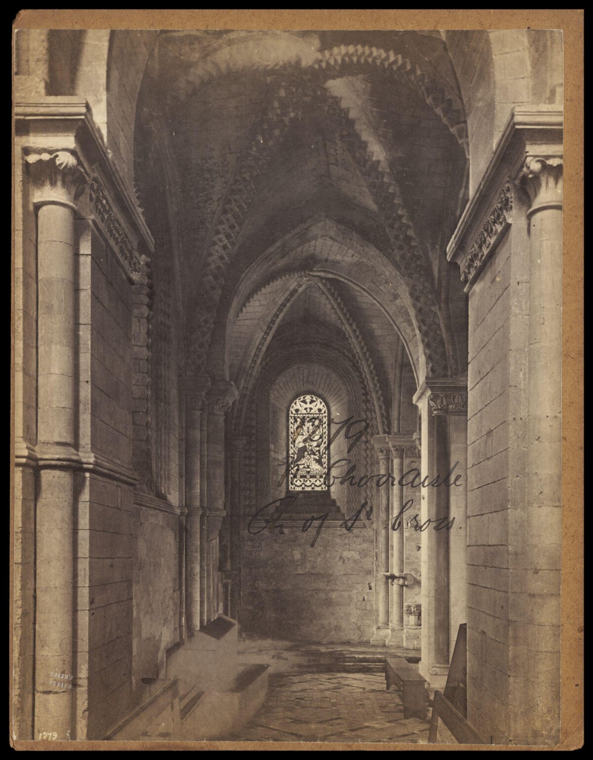 St Cross Church Choir Aisle Interior