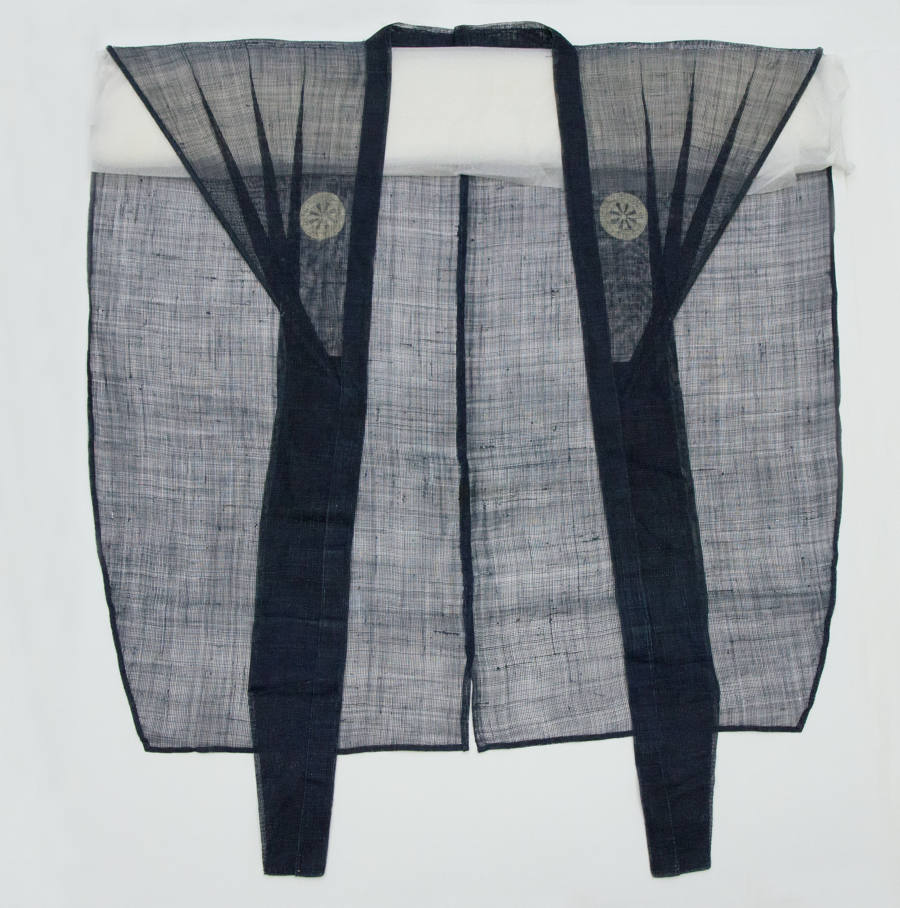 Black Gauze Traditional Haori