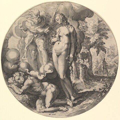Creation of Eve Engraving