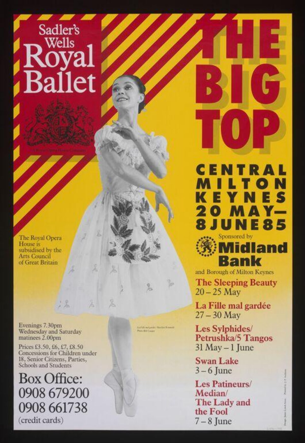 Royal Ballet The Big Top Performance Poster