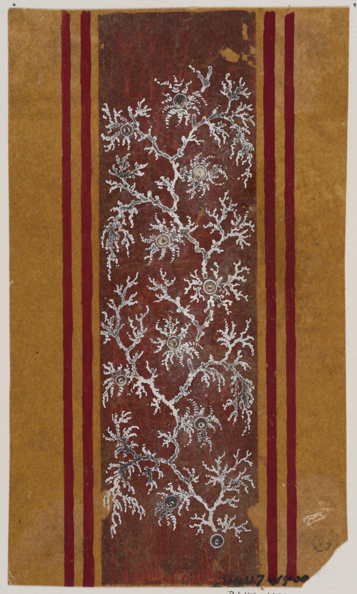 Antique Branch Textile Pattern Design