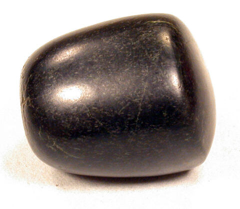 Polished Black Tumbled Gemstone