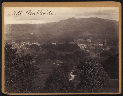 Vintage View of Ambleside