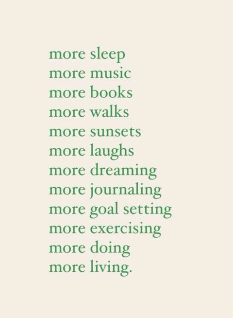 More Living Motivational Quote