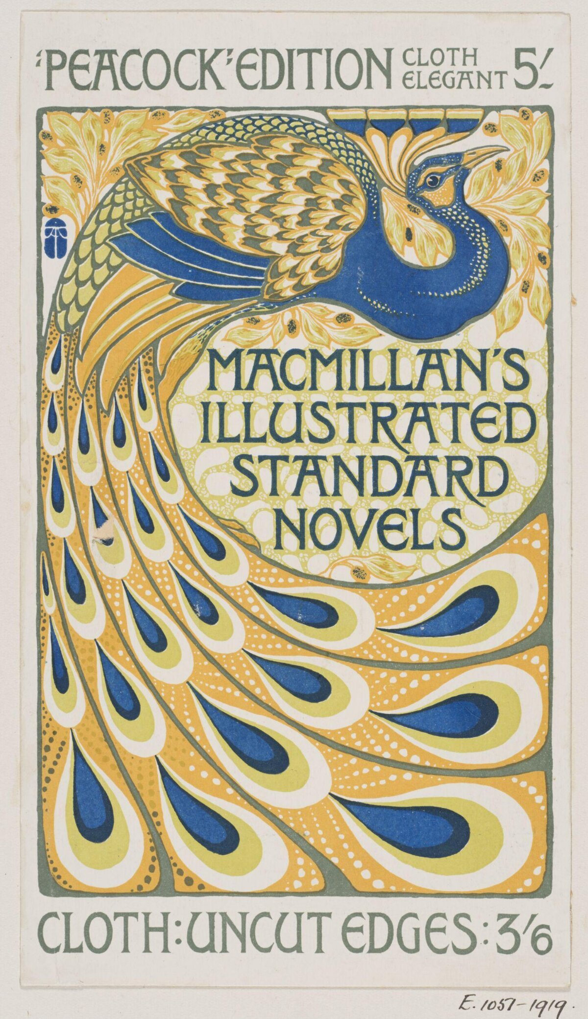 Vintage Peacock Edition Novels Advertisement