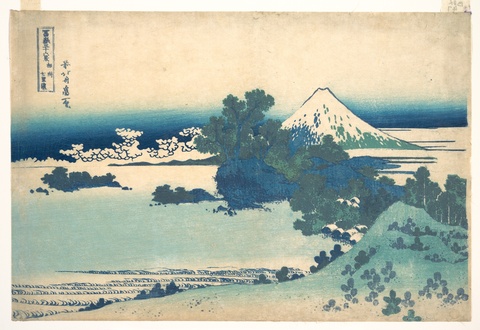 Coastal View of Mount Fuji