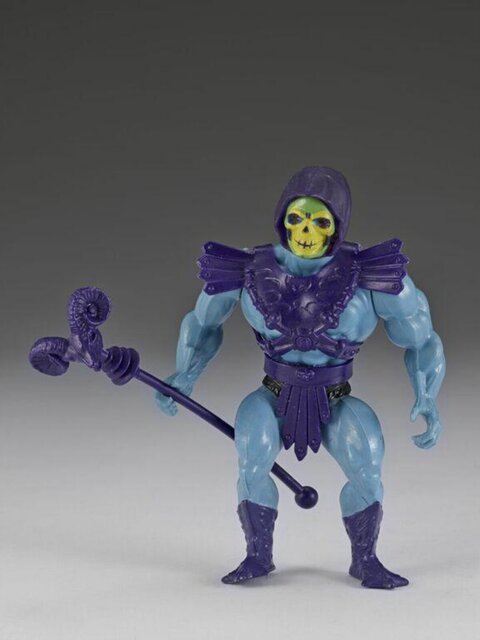 Vintage Skeletor Action Figure