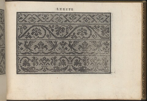 Antique Cross-Stitch Pattern Page