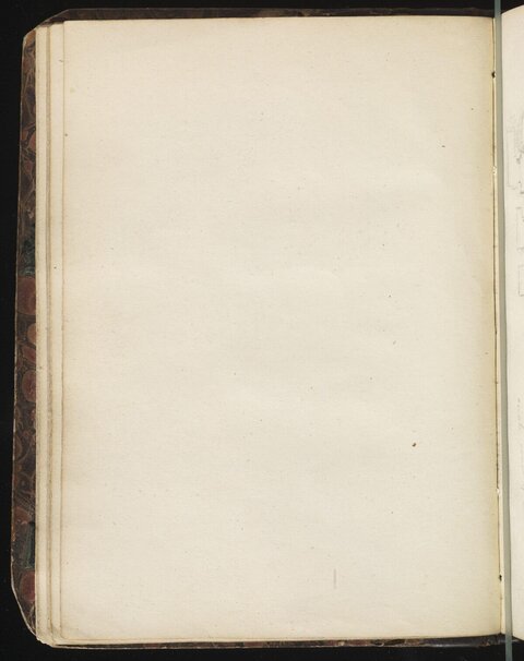 Blank Page of Vintage Notebook