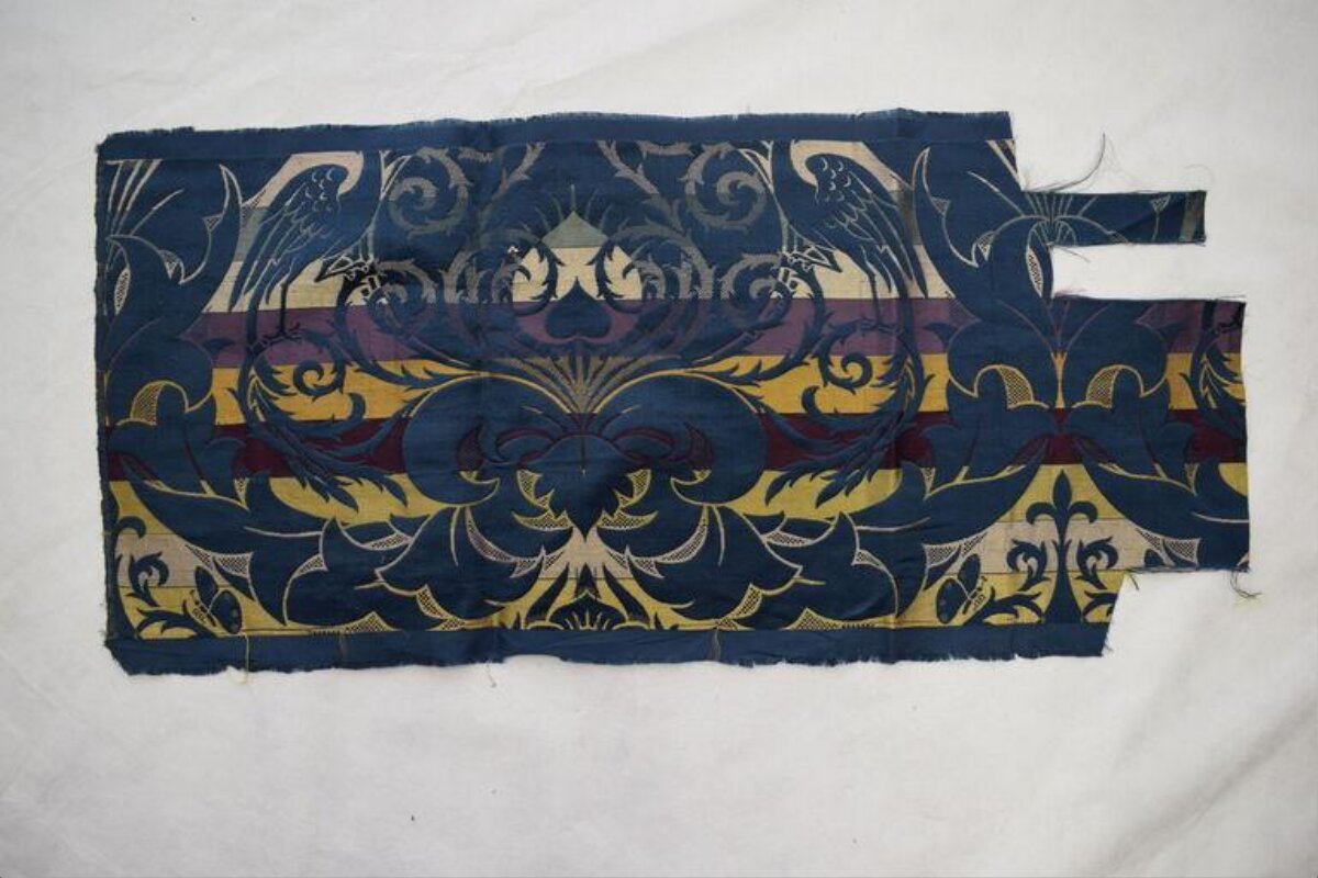 Antique Patterned Textile Fragment