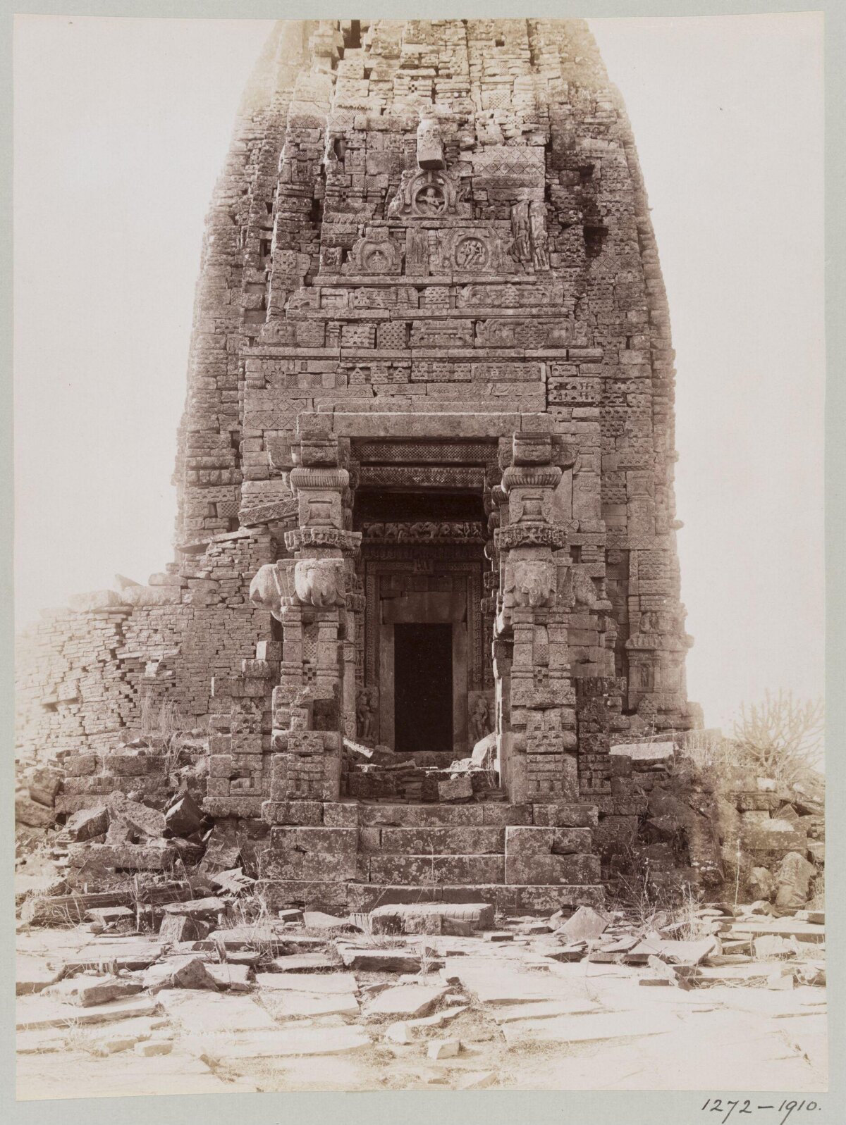 Ruined Ancient Stone Temple