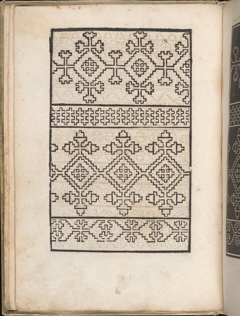 Vintage Geometric Needlework Pattern