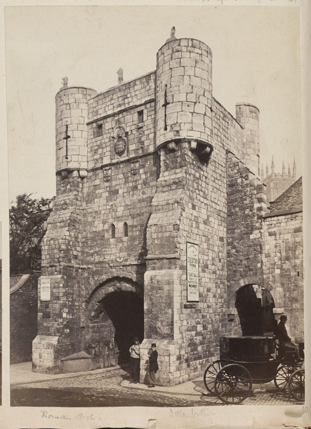 Vintage Medieval City Gate Photo