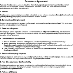 Severance Agreement