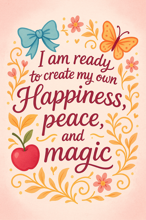 Positive Affirmation Quote Art
