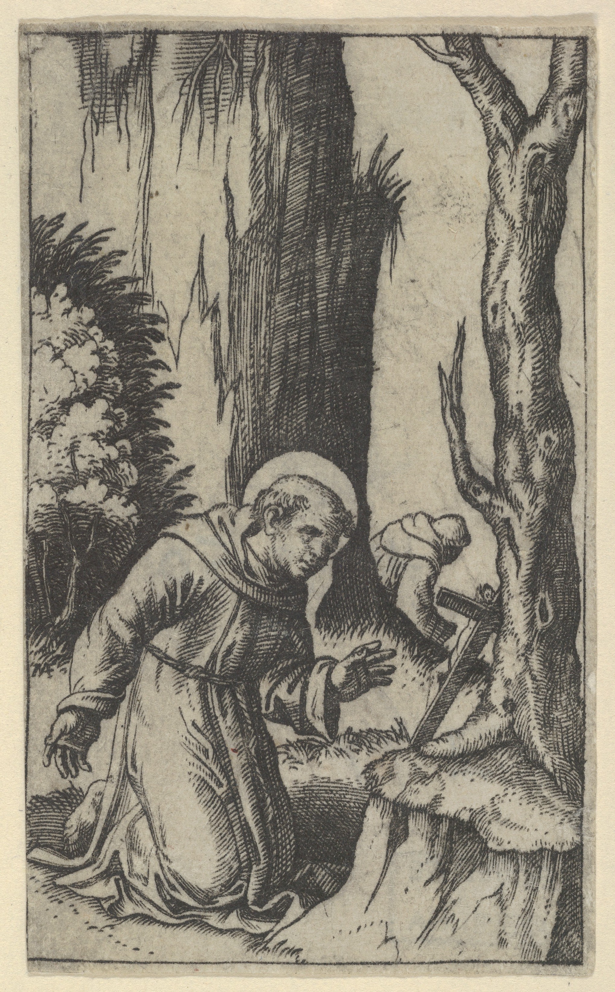 Saint Francis Kneeling in Prayer