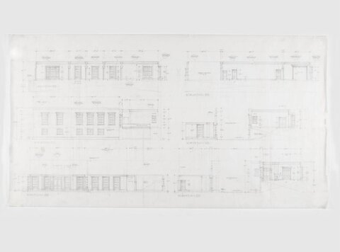 Architectural Elevation Design Blueprints