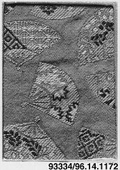 Grayscale Textile Fragment Artifact
