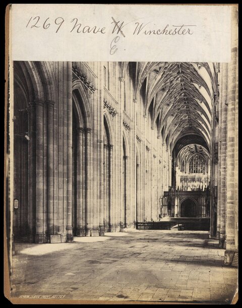 Winchester Cathedral Nave Interior