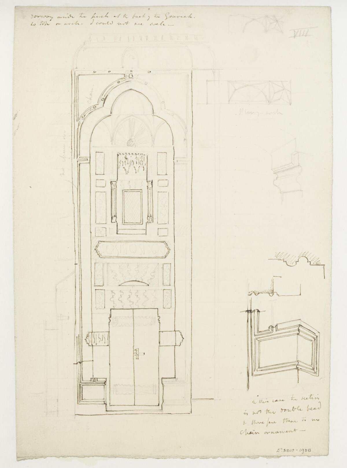 Architectural Doorway Sketch