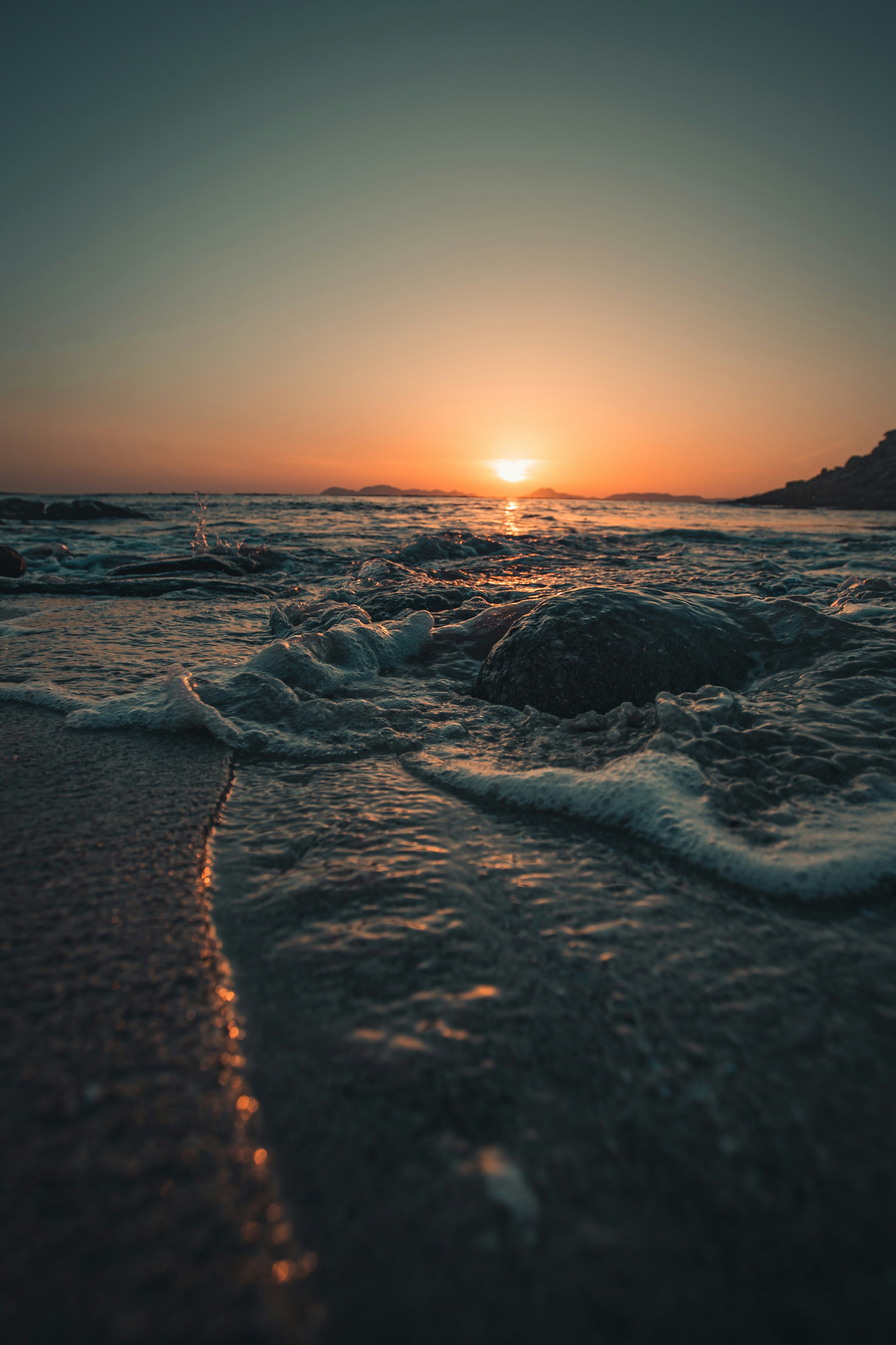 Rocky Seaside Sunset