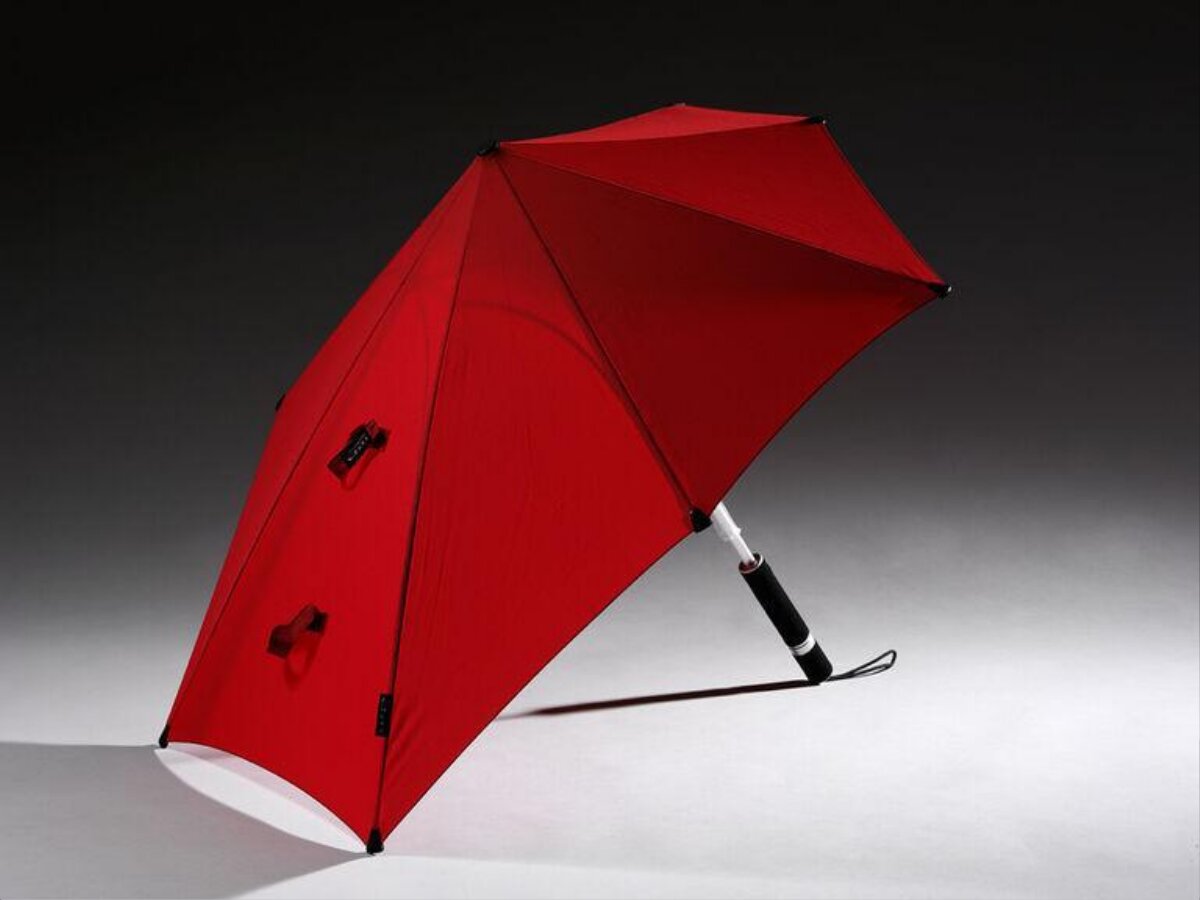 Open Red Umbrella — Business
